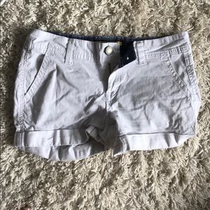 White prince and fox jean shorts